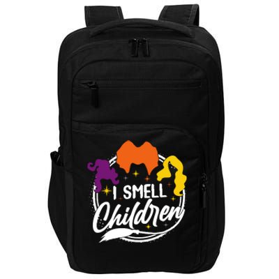 Funny Halloween I Smell Children Impact Tech Backpack