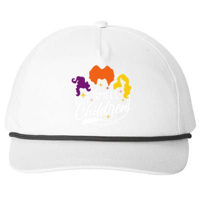 Funny Halloween I Smell Children Snapback Five-Panel Rope Hat