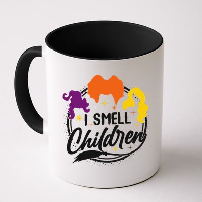 Funny Halloween I Smell Children Mug