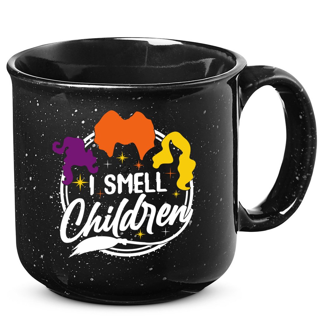 Funny Halloween I Smell Children 15oz Campfire Ceramic Mug