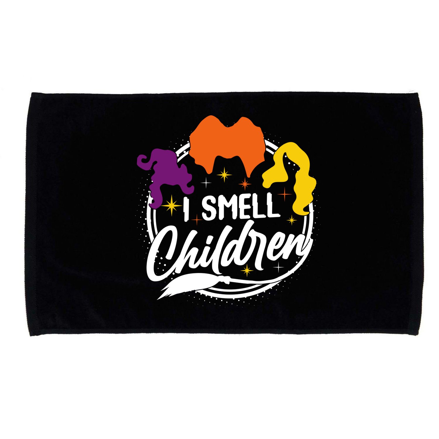 Funny Halloween I Smell Children Microfiber Hand Towel