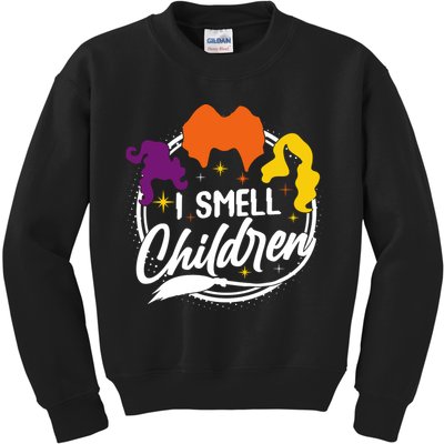 Funny Halloween I Smell Children Kids Sweatshirt