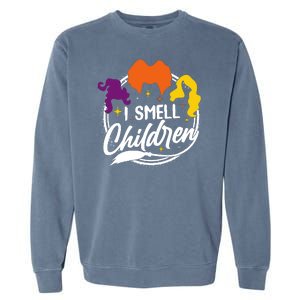 Funny Halloween I Smell Children Garment-Dyed Sweatshirt