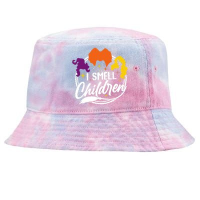 Funny Halloween I Smell Children Tie-Dyed Bucket Hat