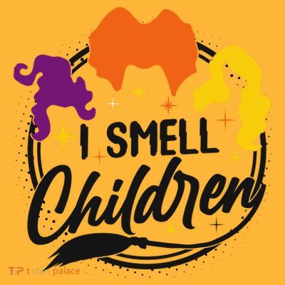 Funny Halloween I Smell Children T-Shirt