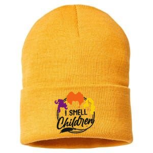 Funny Halloween I Smell Children Sustainable Knit Beanie