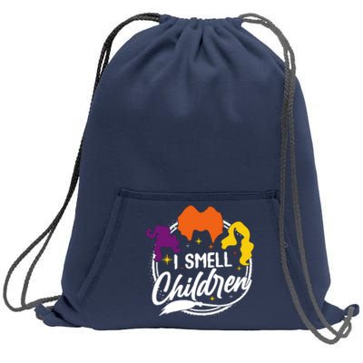 Funny Halloween I Smell Children Sweatshirt Cinch Pack Bag