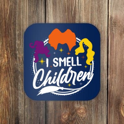 Funny Halloween I Smell Children Coaster