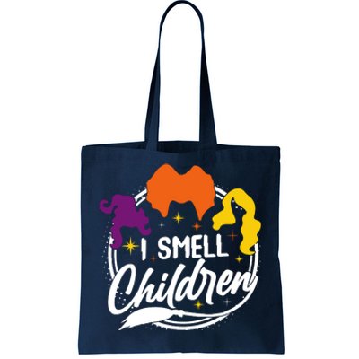 Funny Halloween I Smell Children Tote Bag