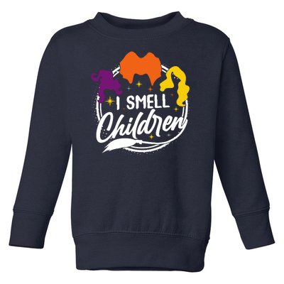 Funny Halloween I Smell Children Toddler Sweatshirt