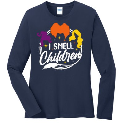 Funny Halloween I Smell Children Ladies Long Sleeve Shirt