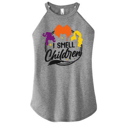 Funny Halloween I Smell Children Women's Perfect Tri Rocker Tank