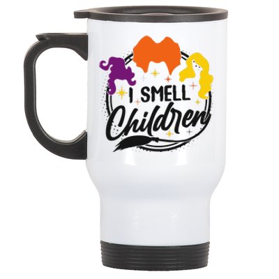 Funny Halloween I Smell Children Stainless Steel Travel Mug