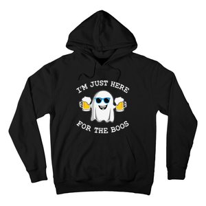 Funny Halloween IM Just Here For Boos Hoodie