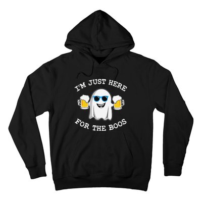 Funny Halloween IM Just Here For Boos Hoodie