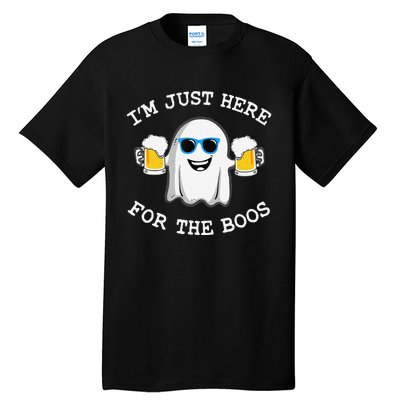 Funny Halloween IM Just Here For Boos Tall T-Shirt