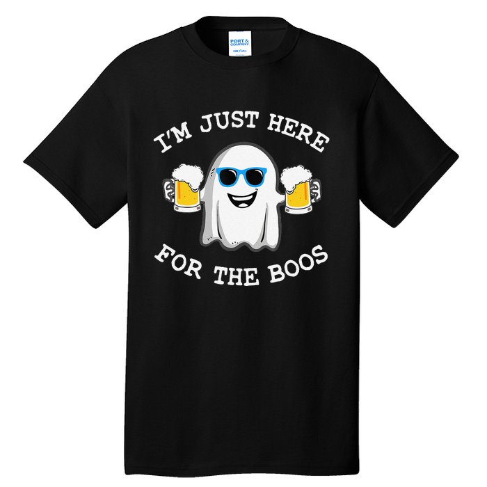 Funny Halloween IM Just Here For Boos Tall T-Shirt