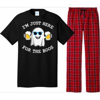 Funny Halloween IM Just Here For Boos Pajama Set