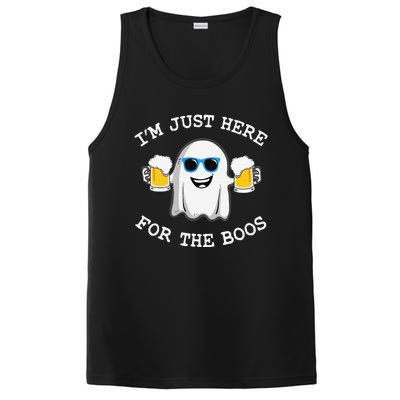 Funny Halloween IM Just Here For Boos PosiCharge Competitor Tank