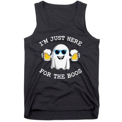 Funny Halloween IM Just Here For Boos Tank Top