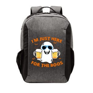 Funny Halloween Im Just Here For The Boos Costume Gift Vector Backpack