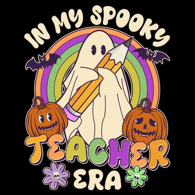 Funny Halloween In My Spooky Teacher Era T-Shirt