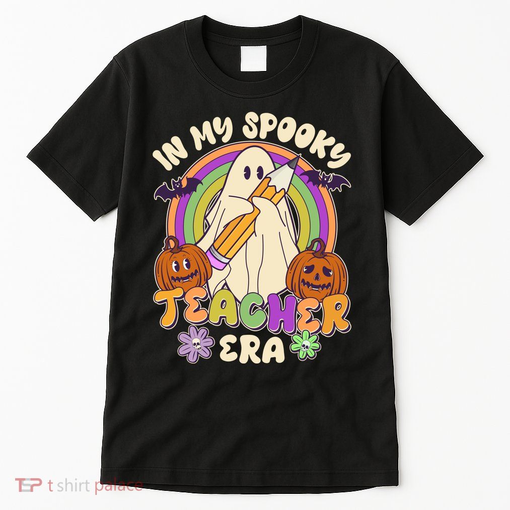 Funny Halloween In My Spooky Teacher Era Tall T-Shirt