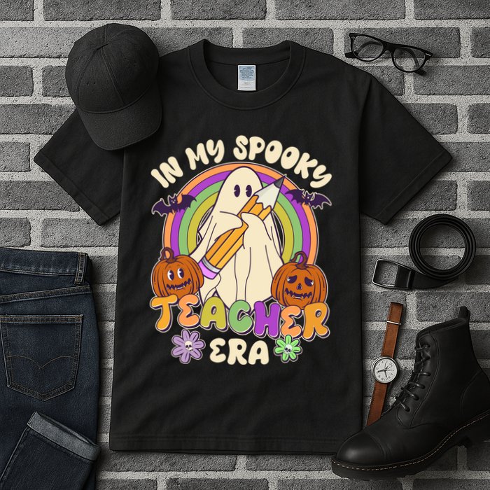 Funny Halloween In My Spooky Teacher Era Tall T-Shirt