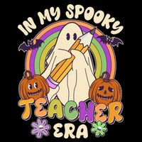 Funny Halloween In My Spooky Teacher Era Tall T-Shirt