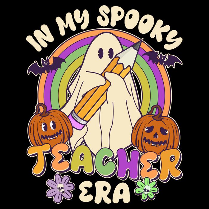 Funny Halloween In My Spooky Teacher Era Tall T-Shirt