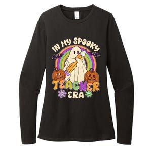 Funny Halloween In My Spooky Teacher Era Womens CVC Long Sleeve Shirt