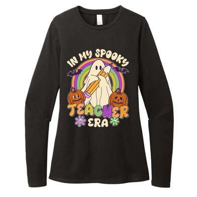 Funny Halloween In My Spooky Teacher Era Womens CVC Long Sleeve Shirt