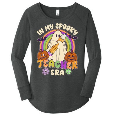 Funny Halloween In My Spooky Teacher Era Women's Perfect Tri Tunic Long Sleeve Shirt