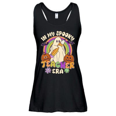 Funny Halloween In My Spooky Teacher Era Ladies Essential Flowy Tank