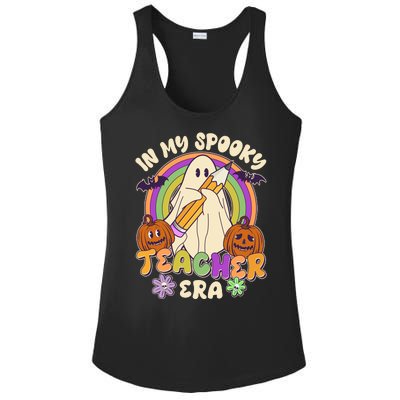 Funny Halloween In My Spooky Teacher Era Ladies PosiCharge Competitor Racerback Tank