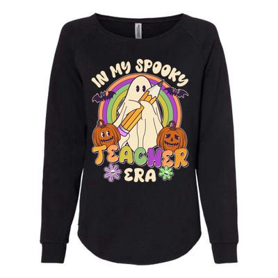 Funny Halloween In My Spooky Teacher Era Womens California Wash Sweatshirt