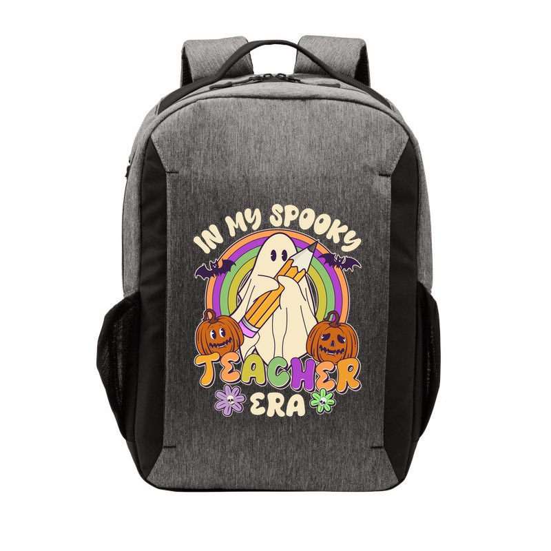 Funny Halloween In My Spooky Teacher Era Vector Backpack