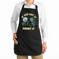 Funny Halloween If You Got It Haunt It Haunted House Apron