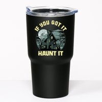 Funny Halloween If You Got It Haunt It Haunted House Tumbler