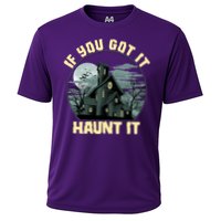 Funny Halloween If You Got It Haunt It Haunted House Performance Shirt