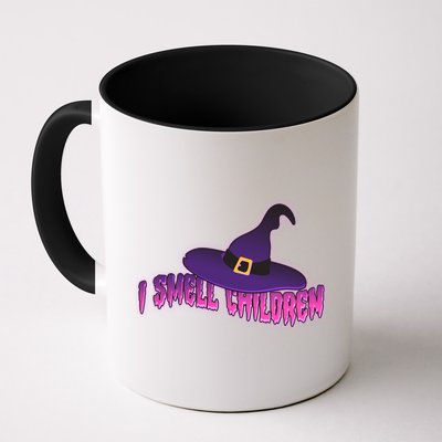 Funny Halloween I Smell Children Witches Mug