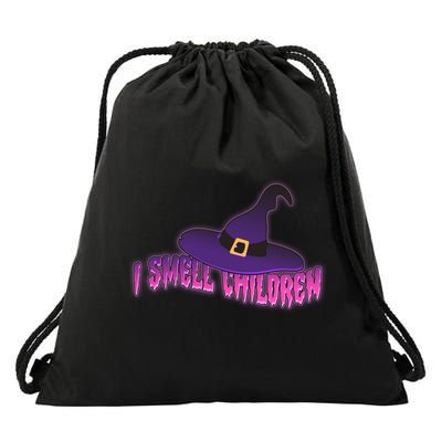 Funny Halloween I Smell Children Witches Drawstring Bag