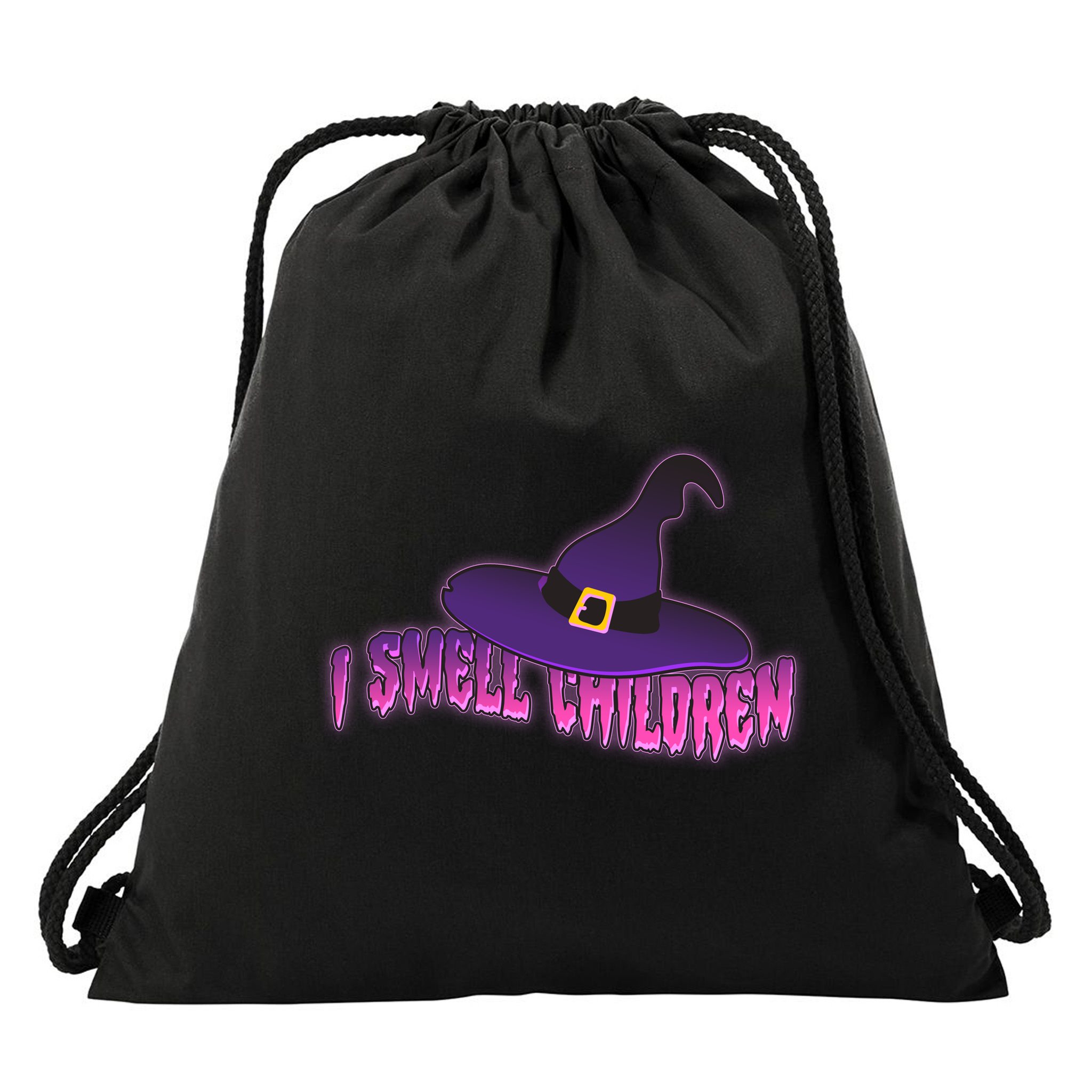 Funny Halloween I Smell Children Witches Drawstring Bag