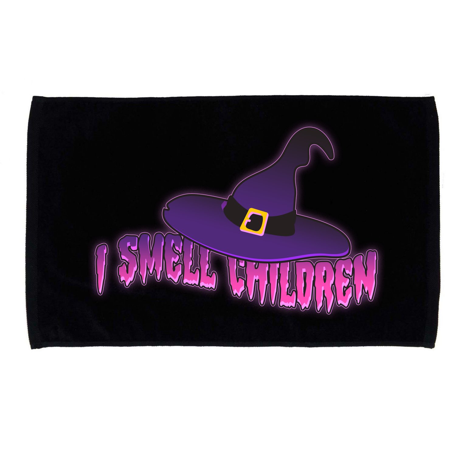 Funny Halloween I Smell Children Witches Microfiber Hand Towel