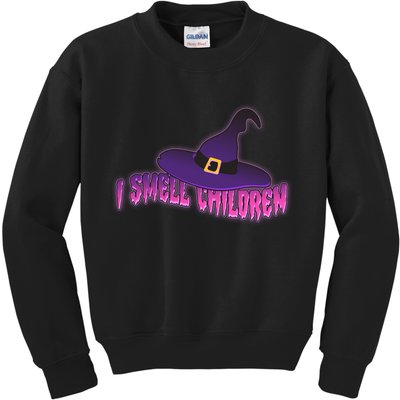 Funny Halloween I Smell Children Witches Kids Sweatshirt