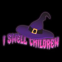Funny Halloween I Smell Children Witches Wool Snapback Cap