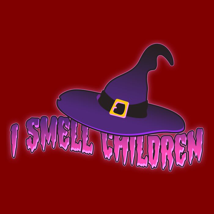Funny Halloween I Smell Children Witches Apron