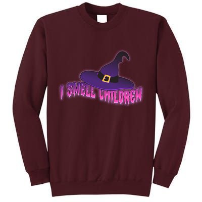 Funny Halloween I Smell Children Witches Tall Sweatshirt