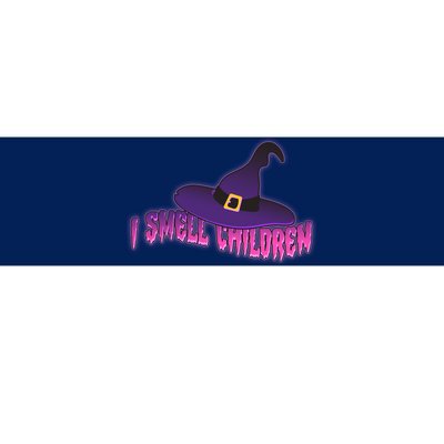 Funny Halloween I Smell Children Witches Bumper Sticker