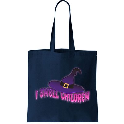 Funny Halloween I Smell Children Witches Tote Bag